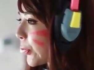 korean,cosplay,brunette,bdsm,asian